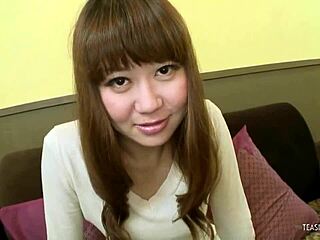 Beautiful Japanese milf hiroko nagatomo rides cowgirl in bath before creampie pov?