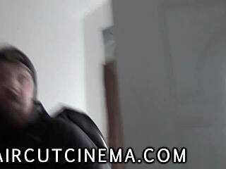 haircutcinema turns haircuts into femdom bondage spanking