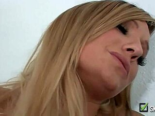 hey, ever seen two amazing tattooed blondes go full lesbian on each other?