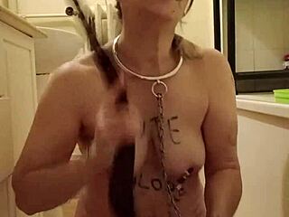 Esclave ready for piss play and belt whipping outdoors today?