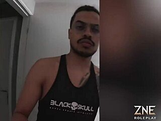 Testing gopro on perfect goth gf amberzinha backstage blowjob ride 📹😍