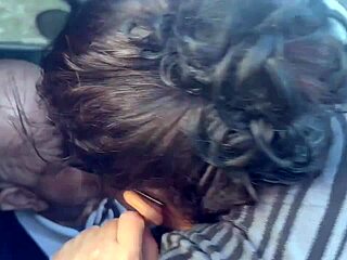 he came shy but left addicted to my huge tits hot mouth and mature woman's pleasure!