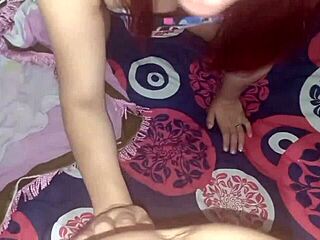 i catch my sexy redhead stepdaughter in shorts and fuck her hard