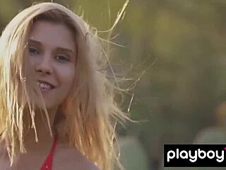 Emily Rise's Nude Ukrainian Body Glows in Sun