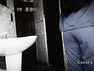 Intense Passion As Cute Schoolgirl Fucked Hard By Classmate In Bathroom Break