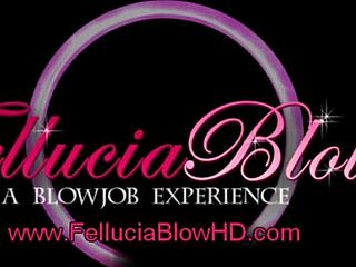 Stunning Blonde Gives Erotic CFNM Blowjob And Cumshot Handjob