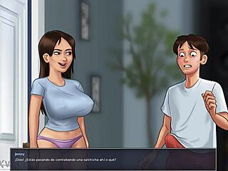 Debbie Masturbates In Summertime Saga