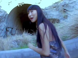my natural bigtits asian sharon lee takes rough anal in cave