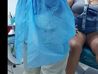 who knew dentist visit ends with huge cock down my throat!!