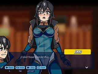 Third Crisis Nympho Bound in Lesbian Bondage Game Playthrough