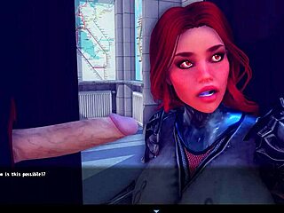 let's play mental blast negative influence part 3 with big tits redhead ass 😏🍑