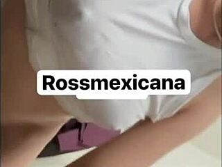 mexican beauty masturbates wildly with her thick dildo toy 😘🔥💦