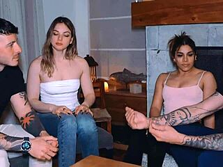 real swingers swap explodes cum-covered group fuck!