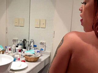 Best Friend Mile Gomez Undresses In Bathroom Bent Over For Rough Doggystyle Creampie Pov Fuck