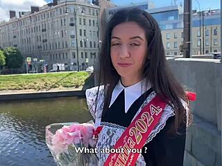 i invited classmate for school photos she begs for rough anal creampie doggystyle