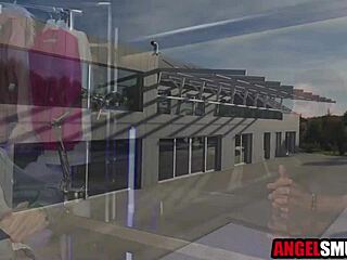 i'm such a clumsy secretary getting dped roughly by boss and customer together