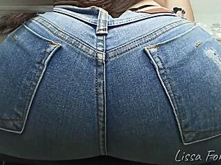 Sniff my jean farts from this goddess asshole?