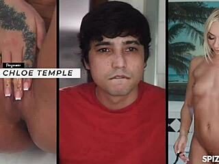 CHLOE TEMPLE Squirts Like A MACHINE In Hot Solo Session