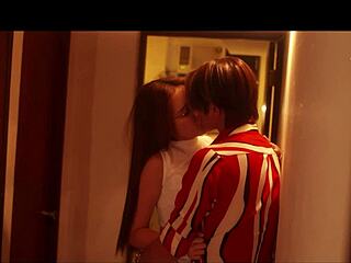 Young bride Bai Jie swaps wives in wild group fuck