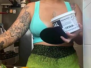 WEARING Tight Shorts RIPPING Pussy Wide Open Now!