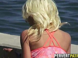 big tit blonde kali kavalli fucked hard in public pov spy