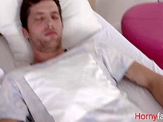 charity crawls on stepbro's cock for taboo teen ride