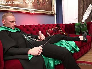 Watch this sexy redhead slut's juicy ass gape wide after rough anal cosplay pounding.