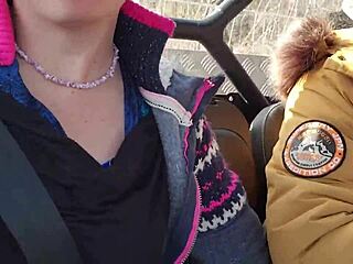 exhibition en mars buggy ride anal pounding in field 😈🍑💦