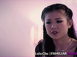 Tiny Cute Asian Lulu Chu Crushes On Stepdad's Best Friend