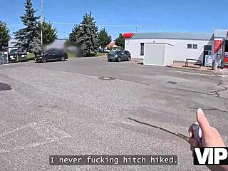 Milena ray picks up stranger for public fuck before bf notices 😏