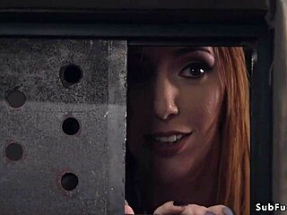 Bound Big Tits Intern Takes Brutal Anal Bondage Pounding