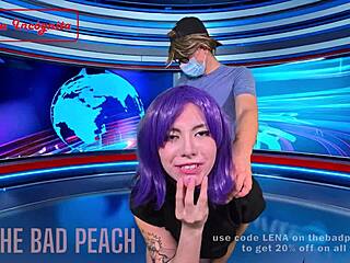 wanna see infomercial host test sex toy live on cam?