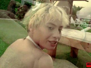 we stretch my ass with hardcore double anal penetration then pee outdoors