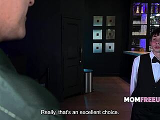 feel the thrill as busty curvy milf avalon mira gets freeused roughly at restaurant