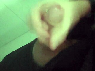 shopping security girl masturbates alone in bathroom