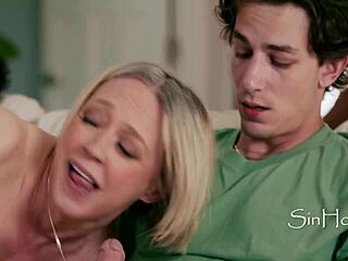 yo stepmom handles those leaky horny stepsons like a total boss