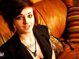 my inked body craves this dildo slamming my shaved pussy in lingerie till i squirt