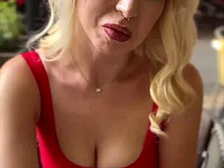 Vera Jarw deepthroat my monster cock in Budapest?