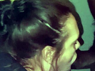 Chubby bimbo gives thick black cock amazing deepthroat