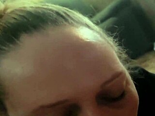 Blonde Milf Wife Delivers Sloppy Couple Blowjob Perfection