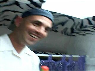 summer bailey's slim latina body tricked into car pickup for curly haired facial swallow