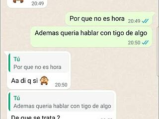 Latina teen on phone begs for wet pussy pounding again she won't find out