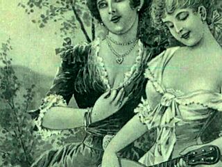 uncover hidden passions in these antique retro erotic drawings from vintage eras