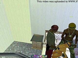 tainara's back for wild group sex with king bgo joining the surubao fun