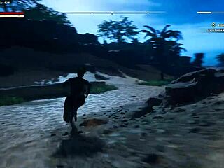 Furry futanari awakens carnal instincts in casual pc game play