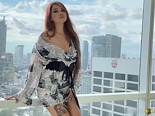 yo check johntronx creampie special with thai model nori's petite pussy pounded rough!