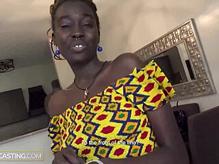 wanna see this big tits ebony get her throat fucked upside down rough?