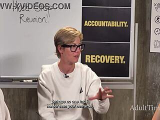 i'm still buzzing from that wild lesbian orgy with kenna james reagan foxx and the crew