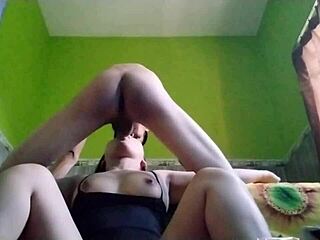 Asian Girlfriend Big Ass Bounces Wild Riding Thick Cock in Bedroom