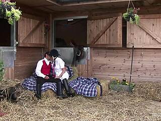 Brunette Milf Big Boobs Rocks Amazing Reverse Cowgirl on Monster Cock!